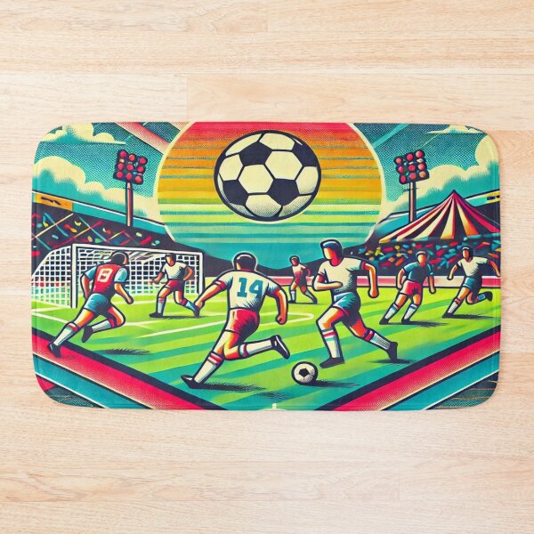 Item preview, Retro 80s Soccer Match Design designed and sold by Genady.