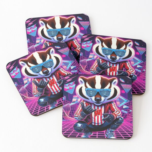 Item preview, Bucky the badger cyberpunk designed and sold by schwampbell.