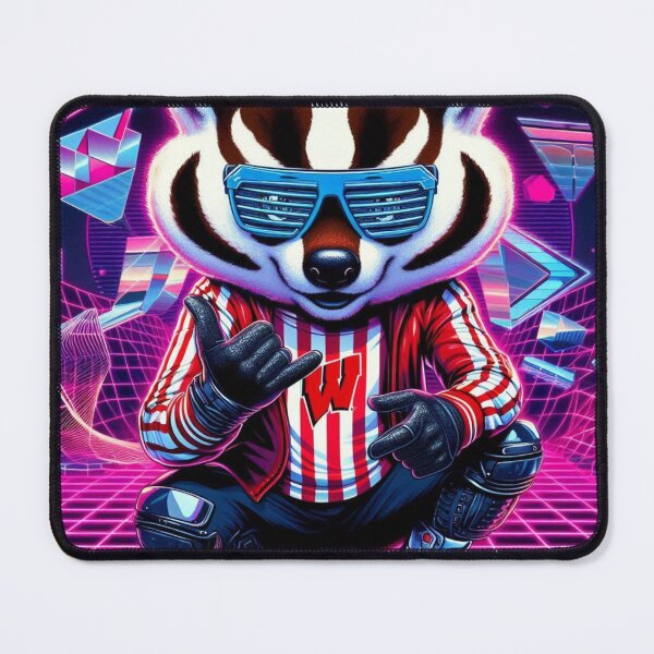 Item preview, Bucky the badger cyberpunk designed and sold by schwampbell.
