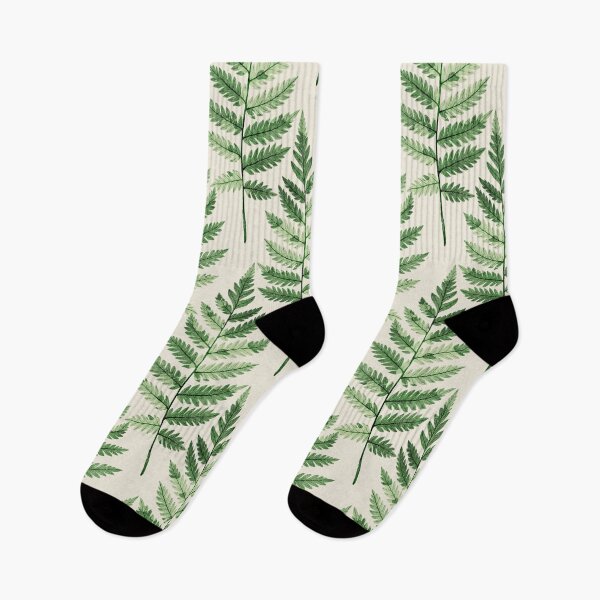 Item preview, Green watercolor fern pattern designed and sold by helga-wigandt.