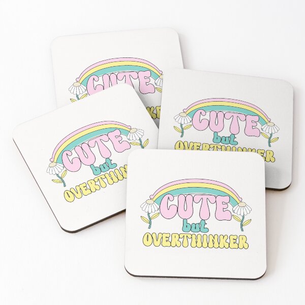 Item preview, Cute But Overthinker designed and sold by PG Illustration.