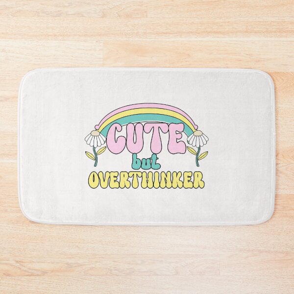 Item preview, Cute But Overthinker designed and sold by PG Illustration.