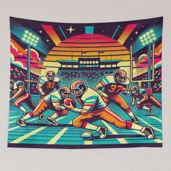 Item preview, Retro 80s American Football Design designed and sold by Genady.
