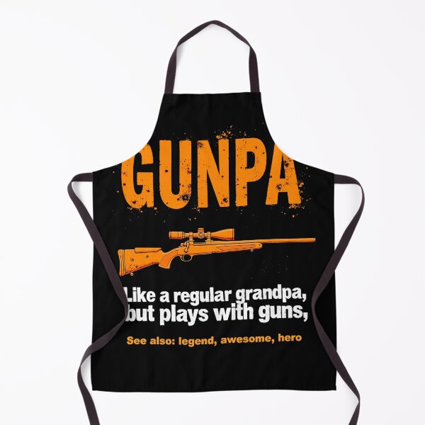 Item preview, Gunpa: Like a regular grandpa, but plays with guns. designed and sold by Mosaic-97.