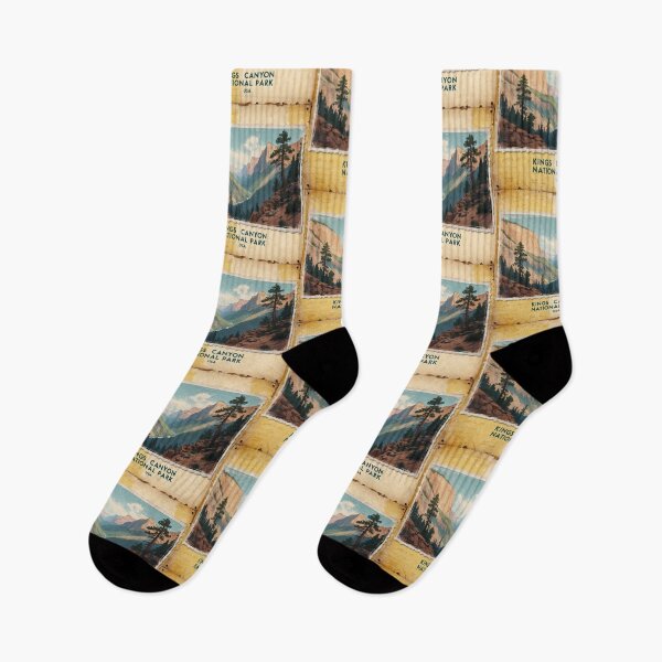 Item preview, Kings Canyon National Park Postcard Vintage Retro Travel designed and sold by TravelPostcardGems.
