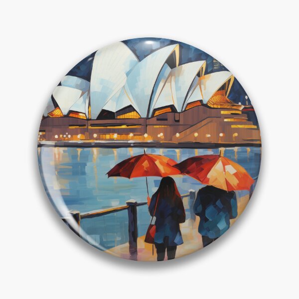 Item preview, Couple in the Rain in Sydney designed and sold by Rtymer.