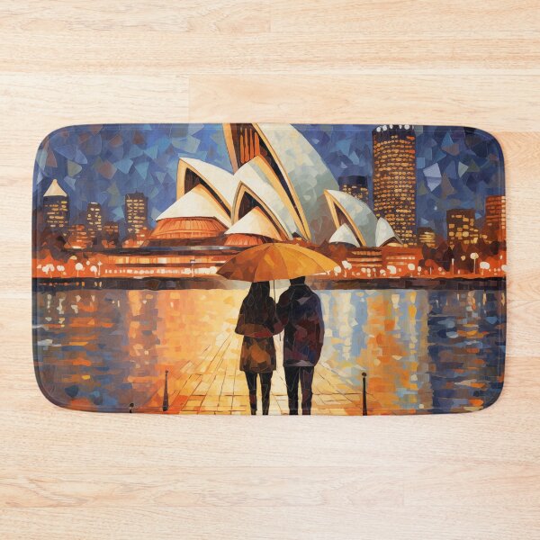 Item preview, Couple in the Rain in Sydney designed and sold by Rtymer.