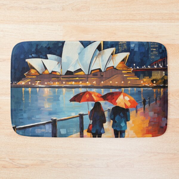 Item preview, Couple in the Rain in Sydney designed and sold by Rtymer.
