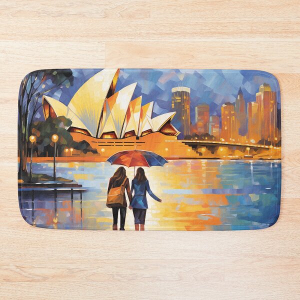 Item preview, Couple in the Rain in Sydney designed and sold by Rtymer.