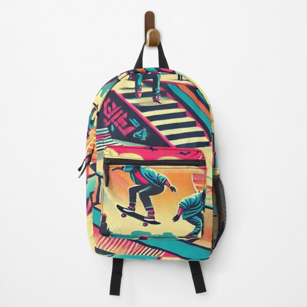 Item preview, Retro 80s Skateboarding Design designed and sold by Genady.