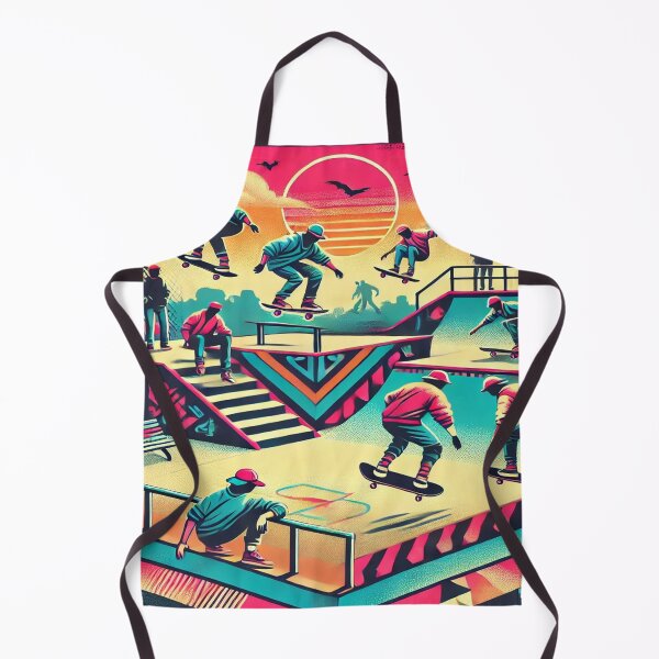 Item preview, Retro 80s Skateboarding Design designed and sold by Genady.
