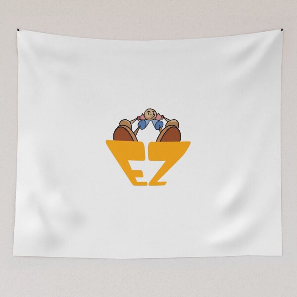 Item preview, EZ boy on text cartoon style designed and sold by Wish Design.