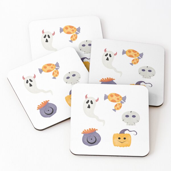Item preview, Watercolor Halloween Characters designed and sold by ricricswert.