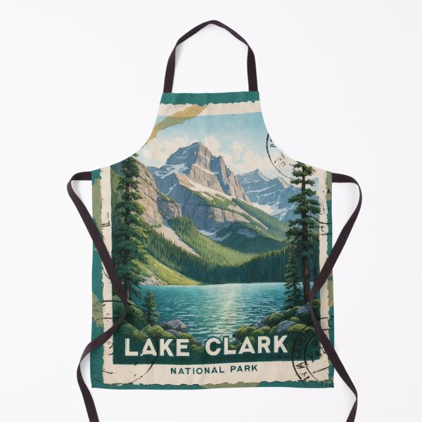 Item preview, Lake Clark National Park Postcard Vintage Retro Travel designed and sold by TravelPostcardGems.