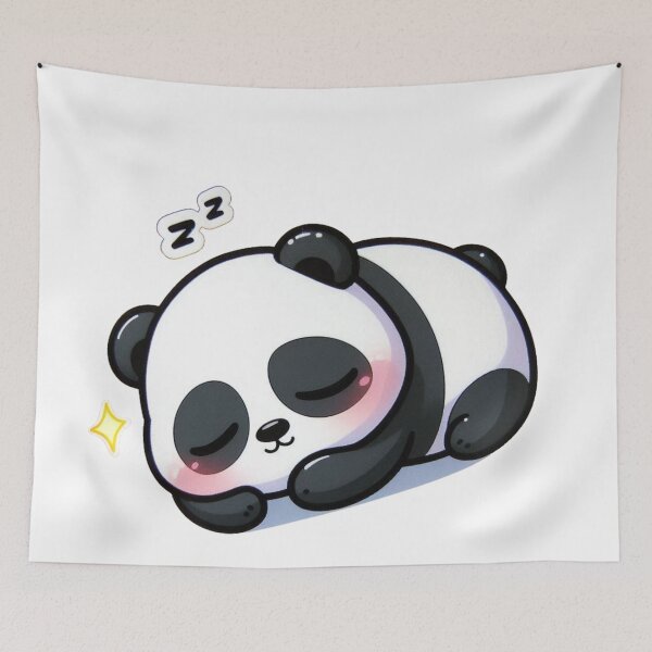Item preview, Sleeping panda designed and sold by hit-gal.