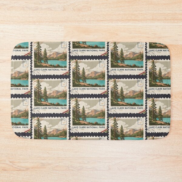 Item preview, Lake Clark National Park Postcard Vintage Retro Travel designed and sold by TravelPostcardGems.