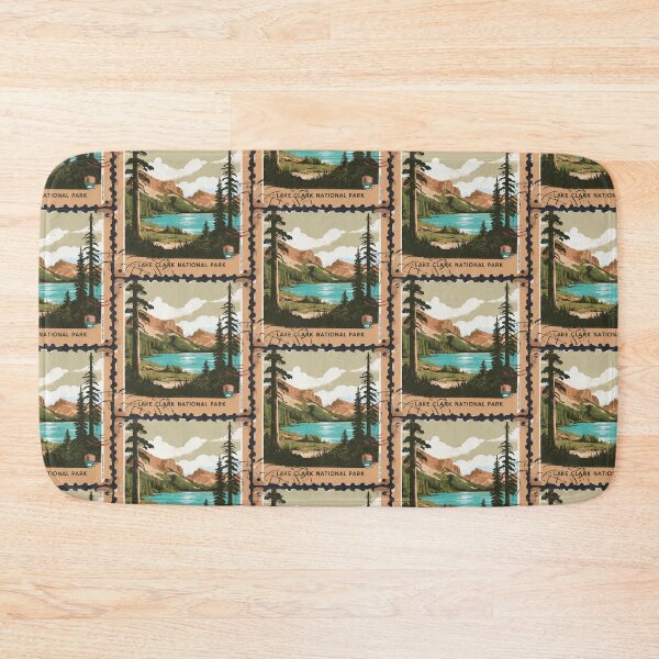 Item preview, Lake Clark National Park Postcard Vintage Retro Travel designed and sold by TravelPostcardGems.
