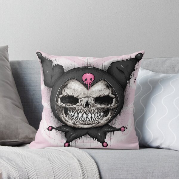 Aperçu de l'œuvre Crâne de Kuromi de Sanrio créée et vendue par Joshua Pearson.