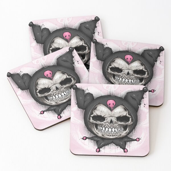 Aperçu de l'œuvre Crâne de Kuromi de Sanrio créée et vendue par Joshua Pearson.