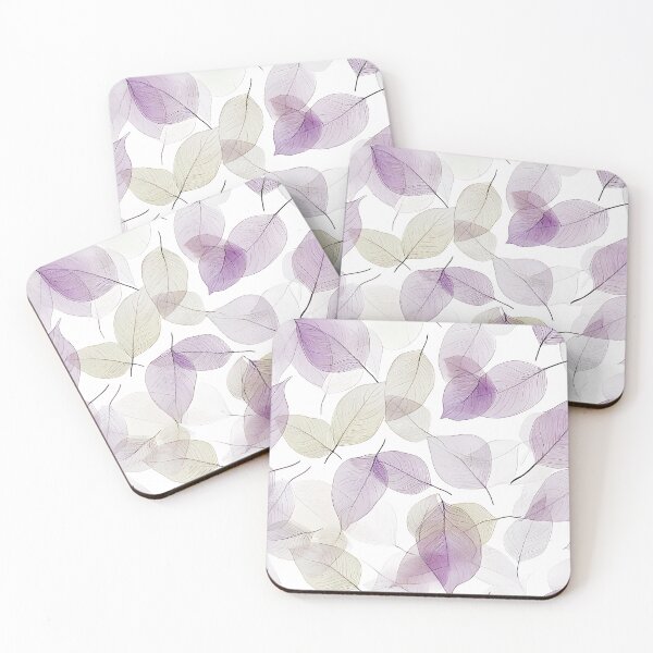 Item preview, A seamless pattern of watercolor-rendered leaves. designed and sold by FreedomArtShop.