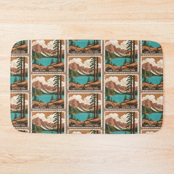 Item preview, Lake Clark National Park Postcard Vintage Retro Travel designed and sold by TravelPostcardGems.