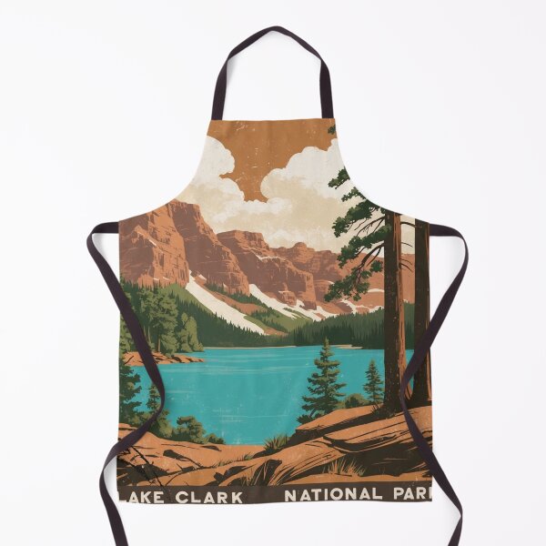 Item preview, Lake Clark National Park Postcard Vintage Retro Travel designed and sold by TravelPostcardGems.