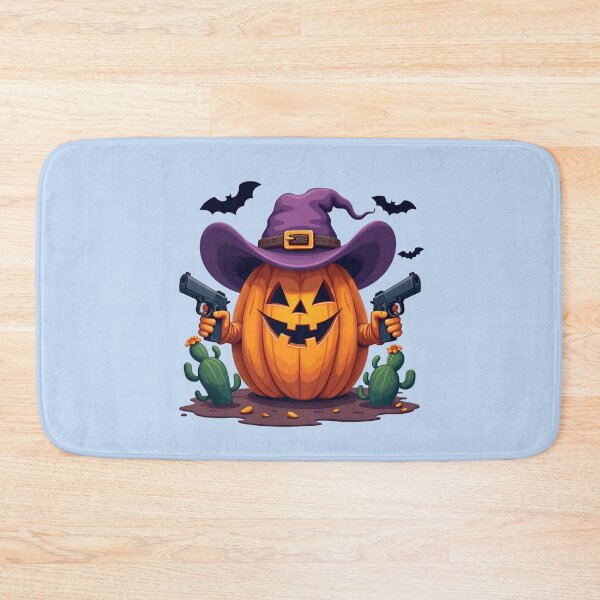 Item preview, Spooky western Halloween Pumpkin cowboy  designed and sold by Colorfulman.