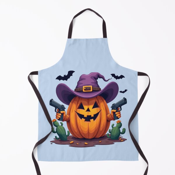 Item preview, Spooky western Halloween Pumpkin cowboy designed and sold by Colorfulman.