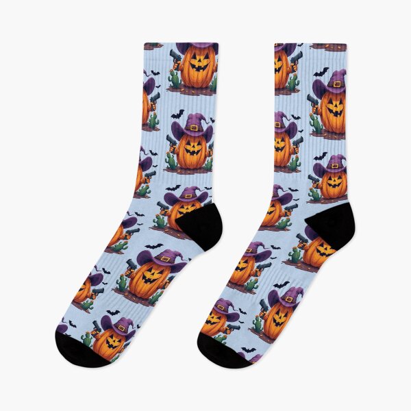 Item preview, Spooky western Halloween Pumpkin cowboy  designed and sold by Colorfulman.