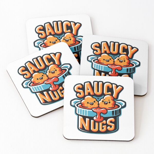 Artikelvorschau, Hähnchennuggets mit Saucy Nugs entworfen und verkauft von Haji  Kamora.