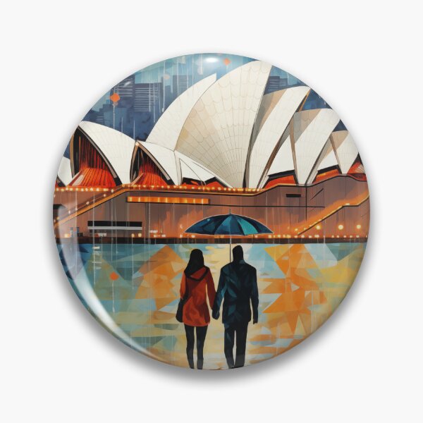 Item preview, Couple in the Rain in Sydney designed and sold by Rtymer.
