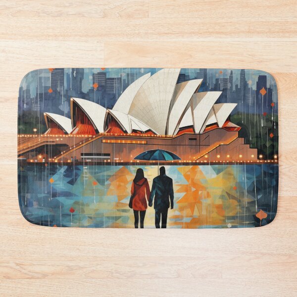Item preview, Couple in the Rain in Sydney designed and sold by Rtymer.