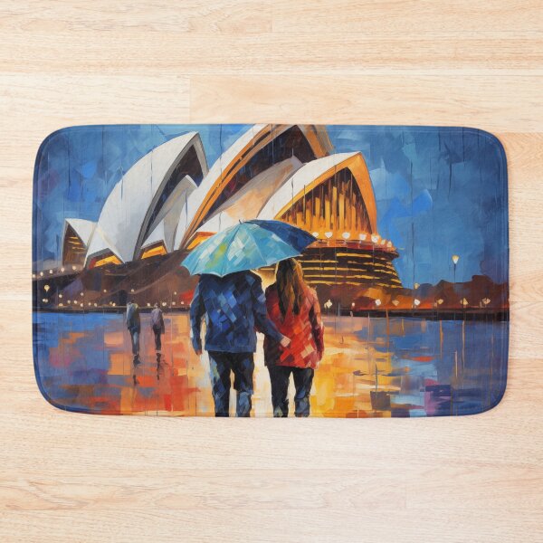 Item preview, Couple in the Rain in Sydney designed and sold by Rtymer.