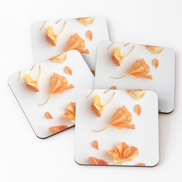 Item preview, Orange flower petals designed and sold by oilidesing.