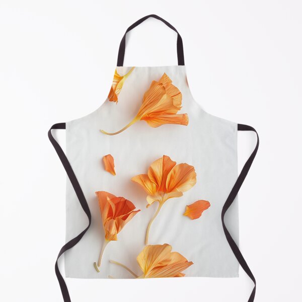 Item preview, Orange flower petals designed and sold by oilidesing.