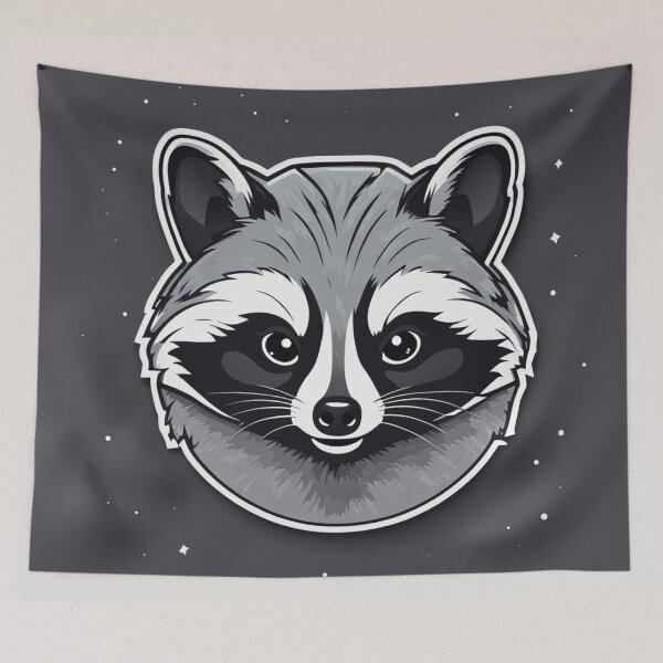 Item preview, Wild Raccoon designed and sold by FamiliarPufferfish.