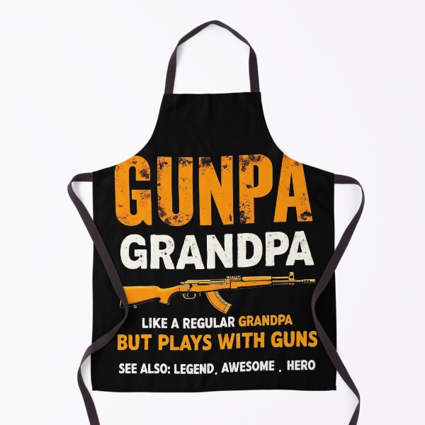 Item preview, Gunpa Gun Grandpa Lover Funny Novelty designed and sold by Mosaic-97.