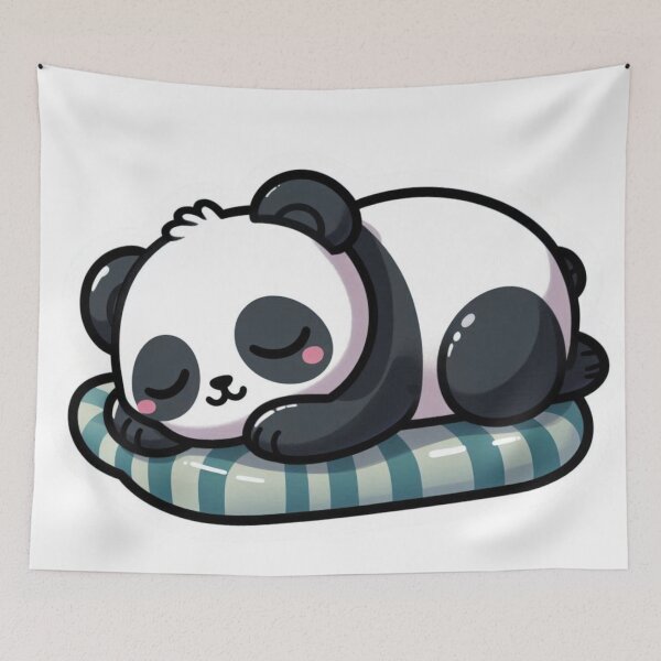 Item preview, Sleeping Panda designed and sold by hit-gal.