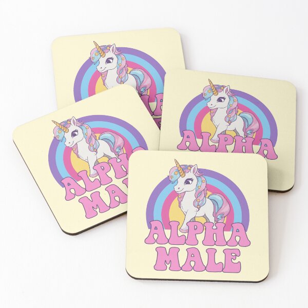 Item preview, Alpha Male Unicorn I designed and sold by Lemon Pepper.