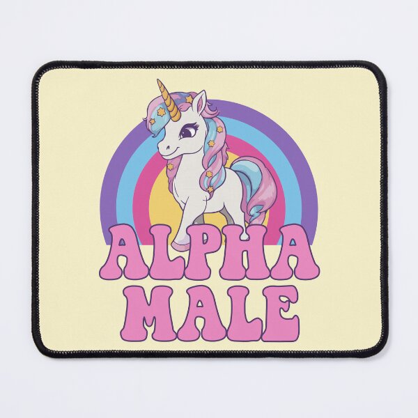 Item preview, Alpha Male Unicorn I designed and sold by Lemon Pepper.