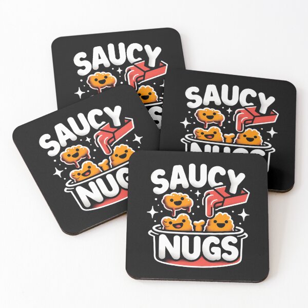 Artikelvorschau, Hähnchennuggets mit Saucy Nugs entworfen und verkauft von Haji  Kamora.