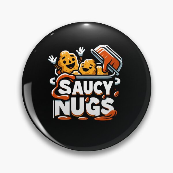 Artikelvorschau, Hähnchennuggets mit Saucy Nugs entworfen und verkauft von Haji Kamora.