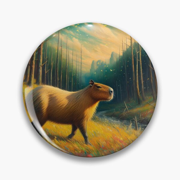 Item preview, Capybara Art #35 | Capybara Lovers designed and sold by ksgraphics222.
