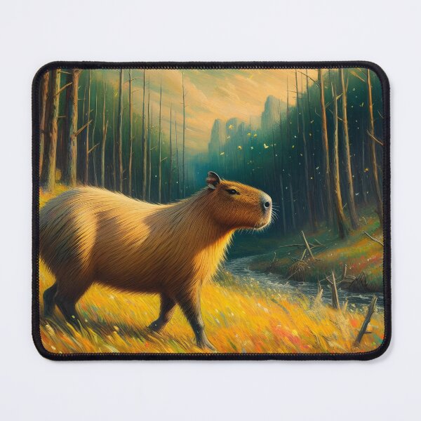 Item preview, Capybara Art #35 | Capybara Lovers designed and sold by ksgraphics222.