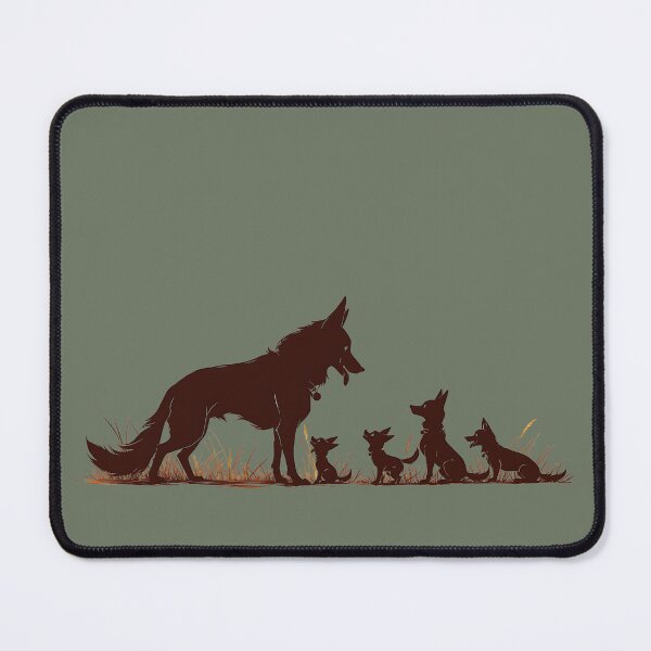 Item preview, Doggie Family 3 designed and sold by UniqVibe.