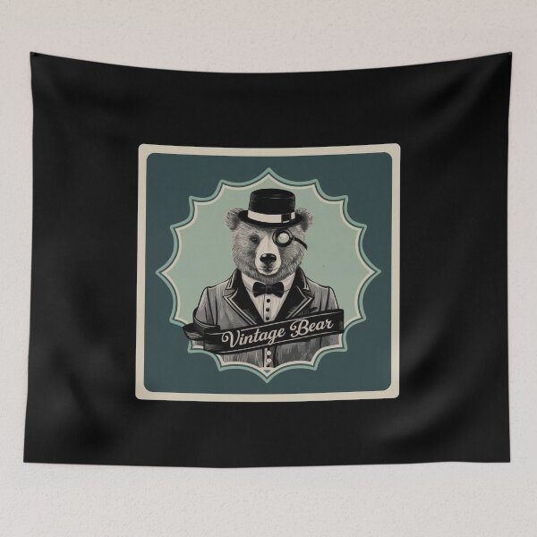 Item preview, Vintage Bear with Monocle designed and sold by Angie-Atelier.