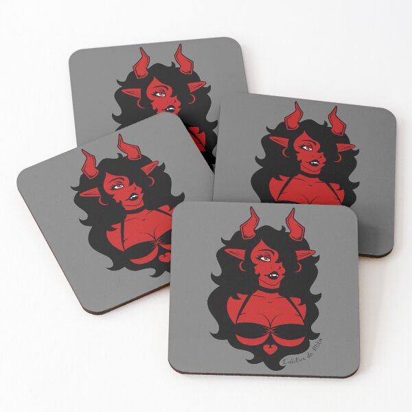 Item preview, My succubus girlfriend - Grey background designed and sold by L'Atelier de Milu.