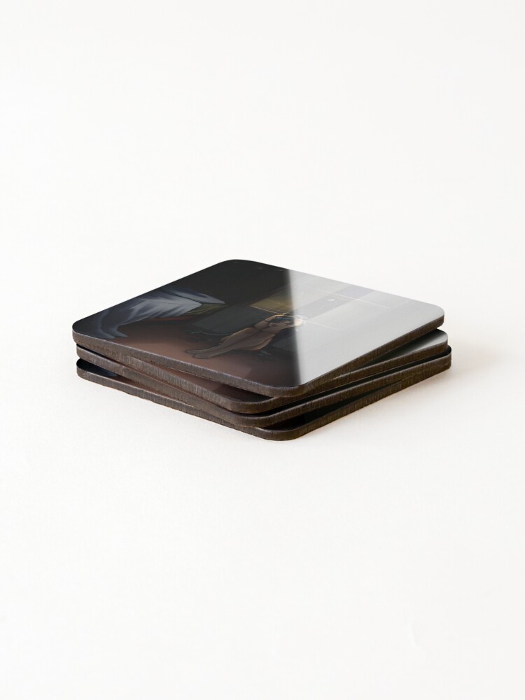 Thumbnail 4 of 5, Coasters (Set of 4), Window designed and sold by BinxArts.