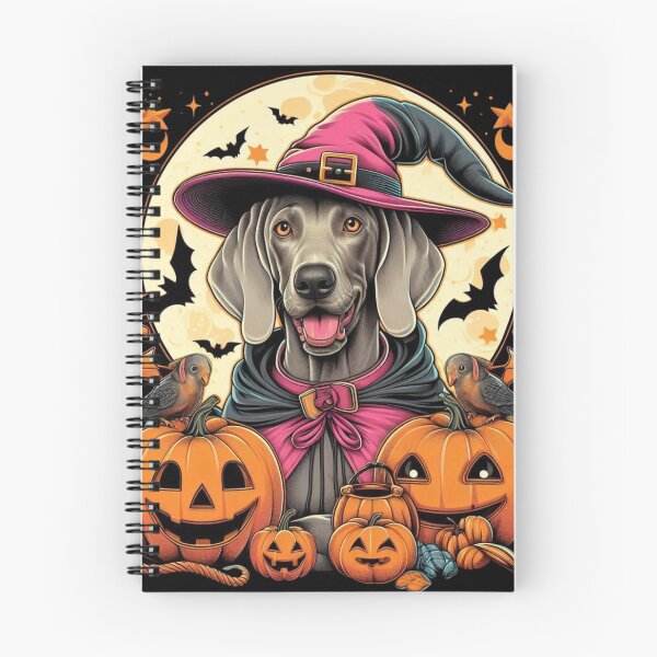 Item preview, Weimaraner disfrazado para Halloween - Diseño nº 134 designed and sold by WeimTrails.