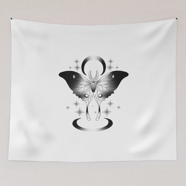 Item preview, Lunar Moth  designed and sold by InkyMushCreates.